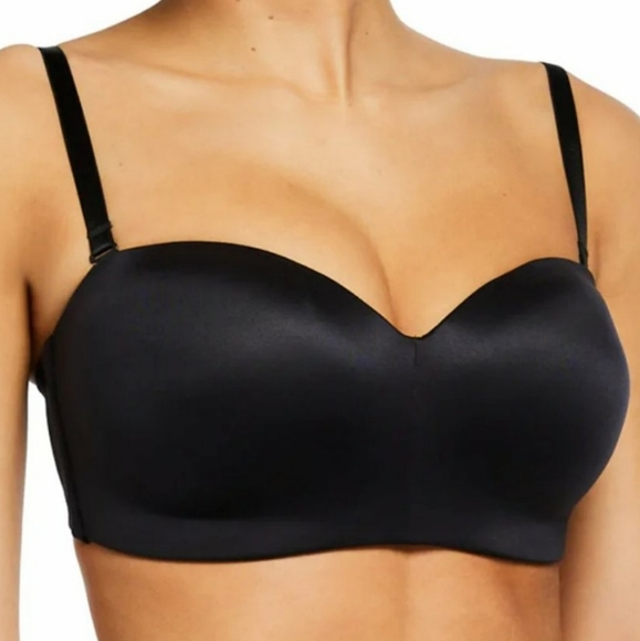 Wacoal Staying Power Wireless convertible Strapless Bra black new - Picture 1 of 5